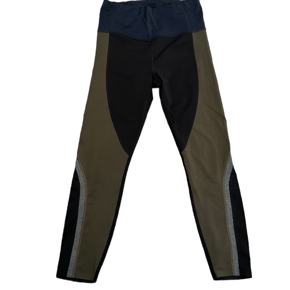 Athleta spar color block leggings size medium - Picture 2 of 9